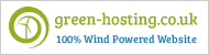 Wind powered Green Hosting