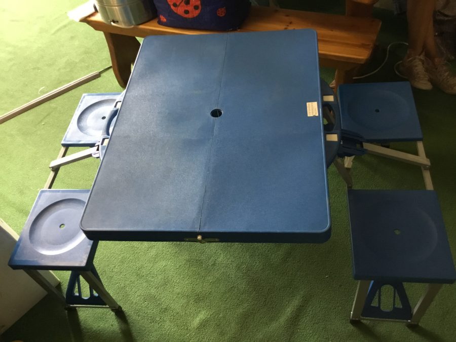Folding Camping Table And Chair Set